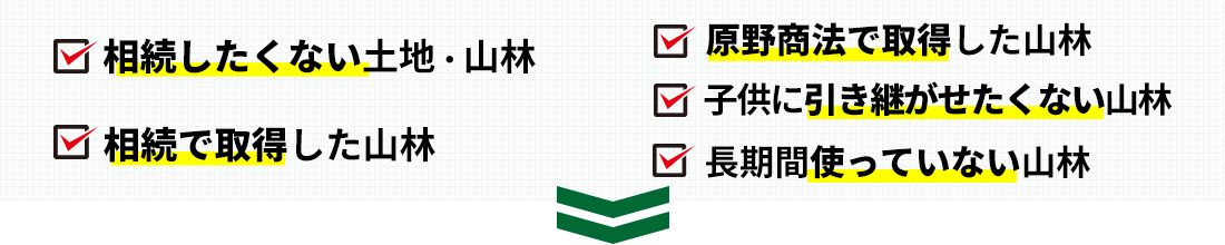 相続したくない土地・山林。