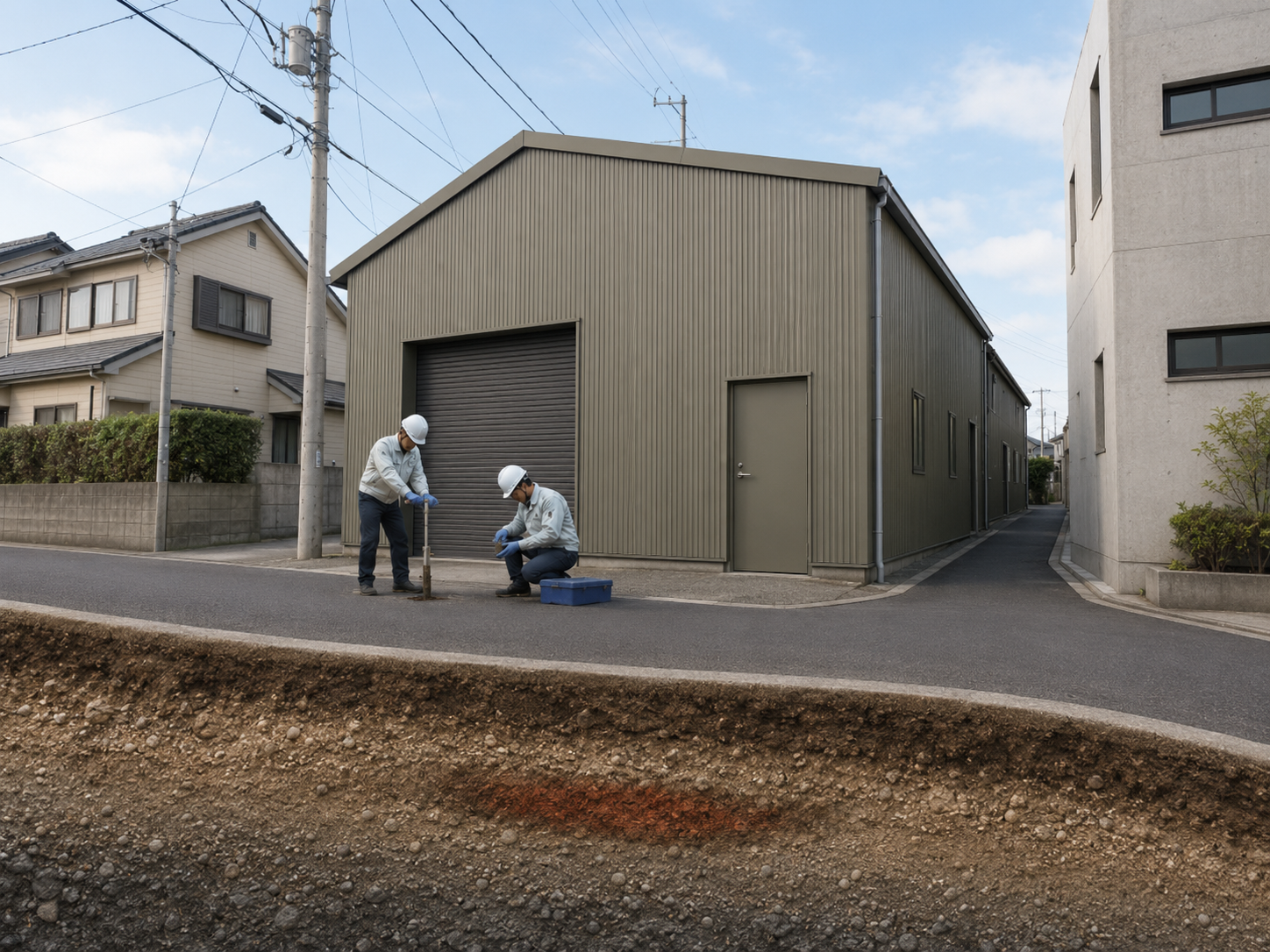 約200坪の工場跡地、土の中に潜む1,000万円のリスク 約200坪の工場跡地、土の中に潜む1,000万円のリスク